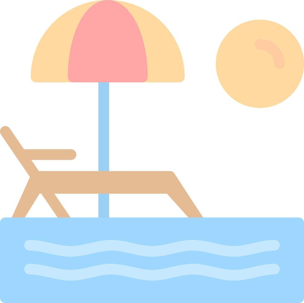 Beach Vector Icon Design