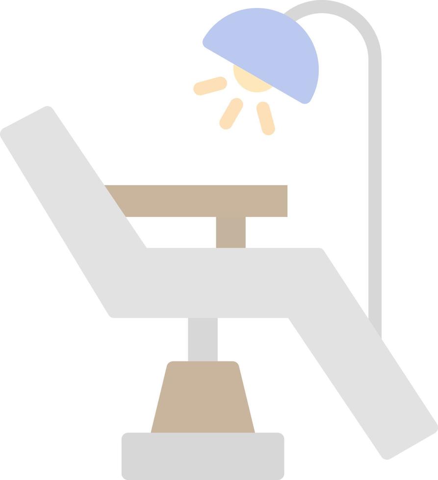 Dentist Chair Vector Icon Design