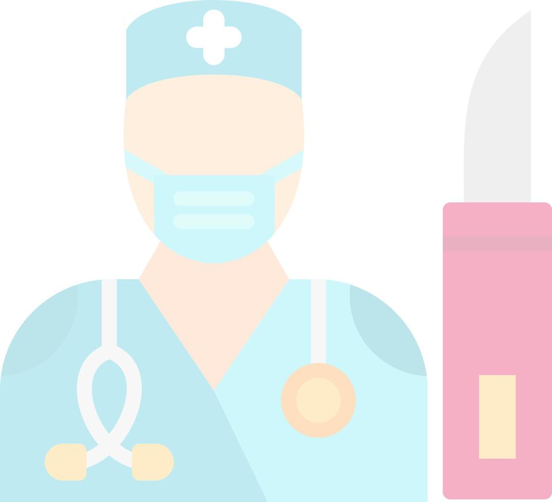 Surgeon Vector Icon Design