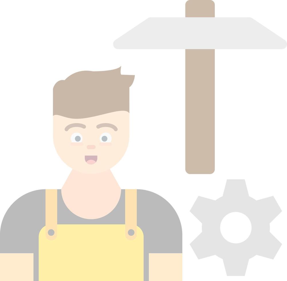 Child Labour Vector Icon Design