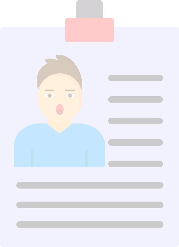 Identification Vector Icon Design