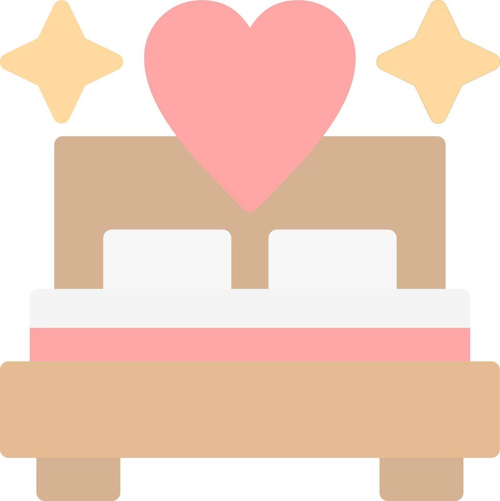 Bed Vector Icon Design