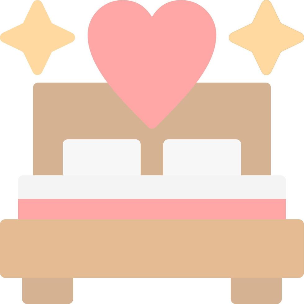 Bed Vector Icon Design