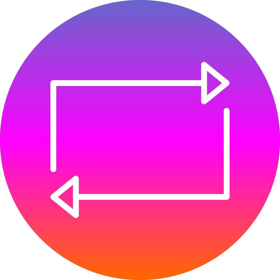 Loop Vector Icon Design