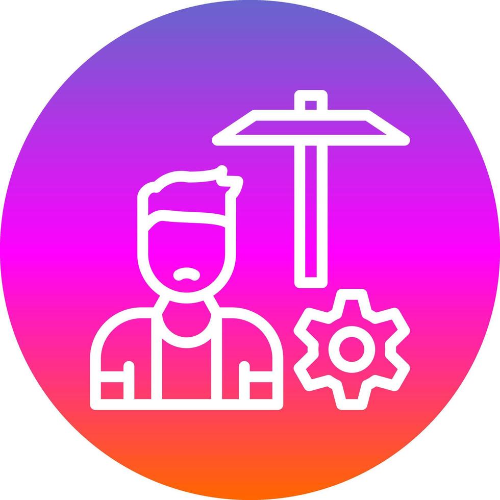 Child Labour Vector Icon Design