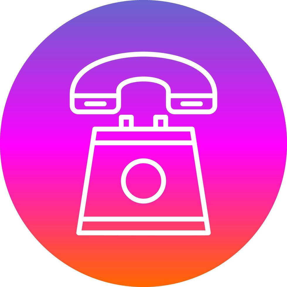 Telephone Vector Icon Design