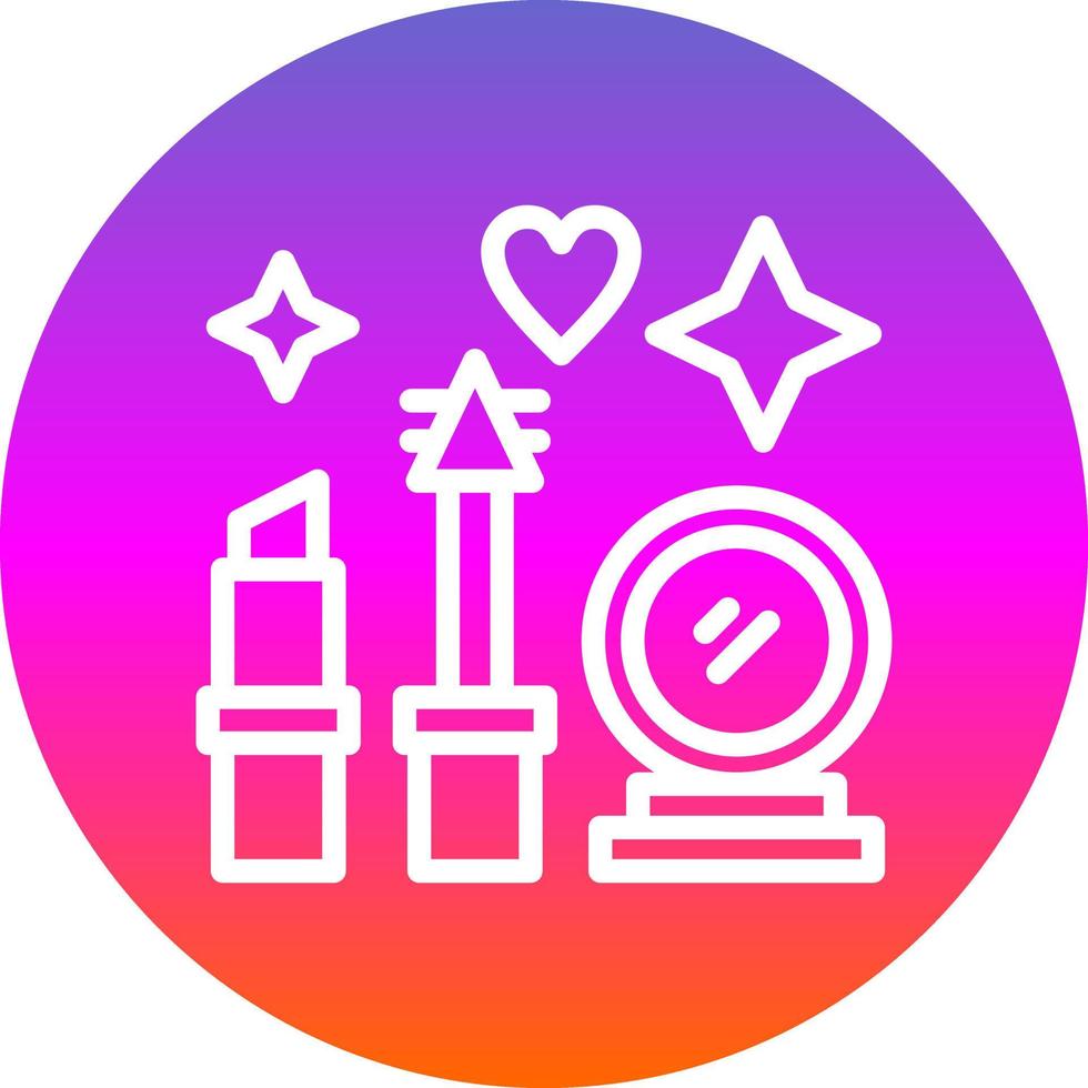 diseño de icono de vector de cosméticos