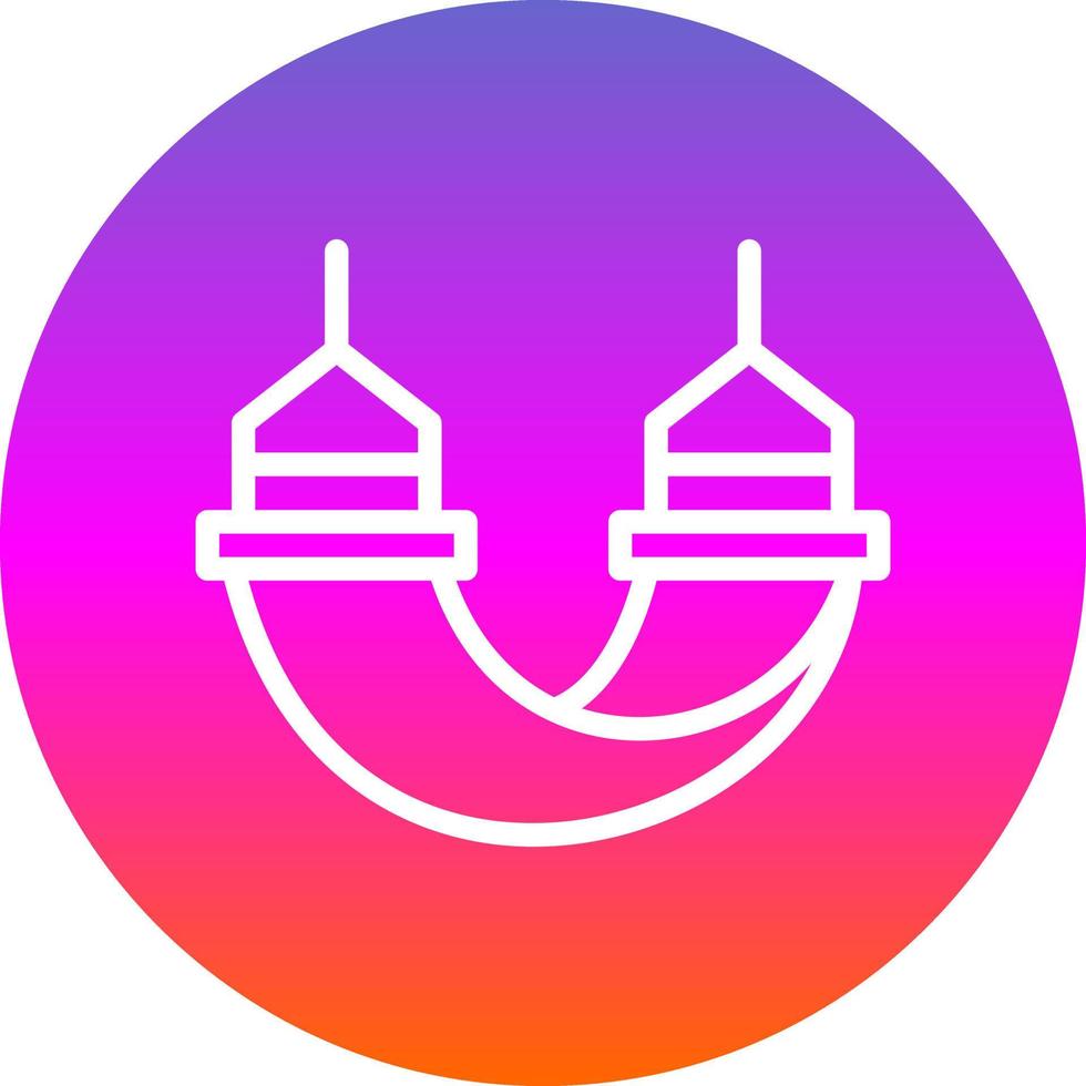 Hammock Vector Icon Design