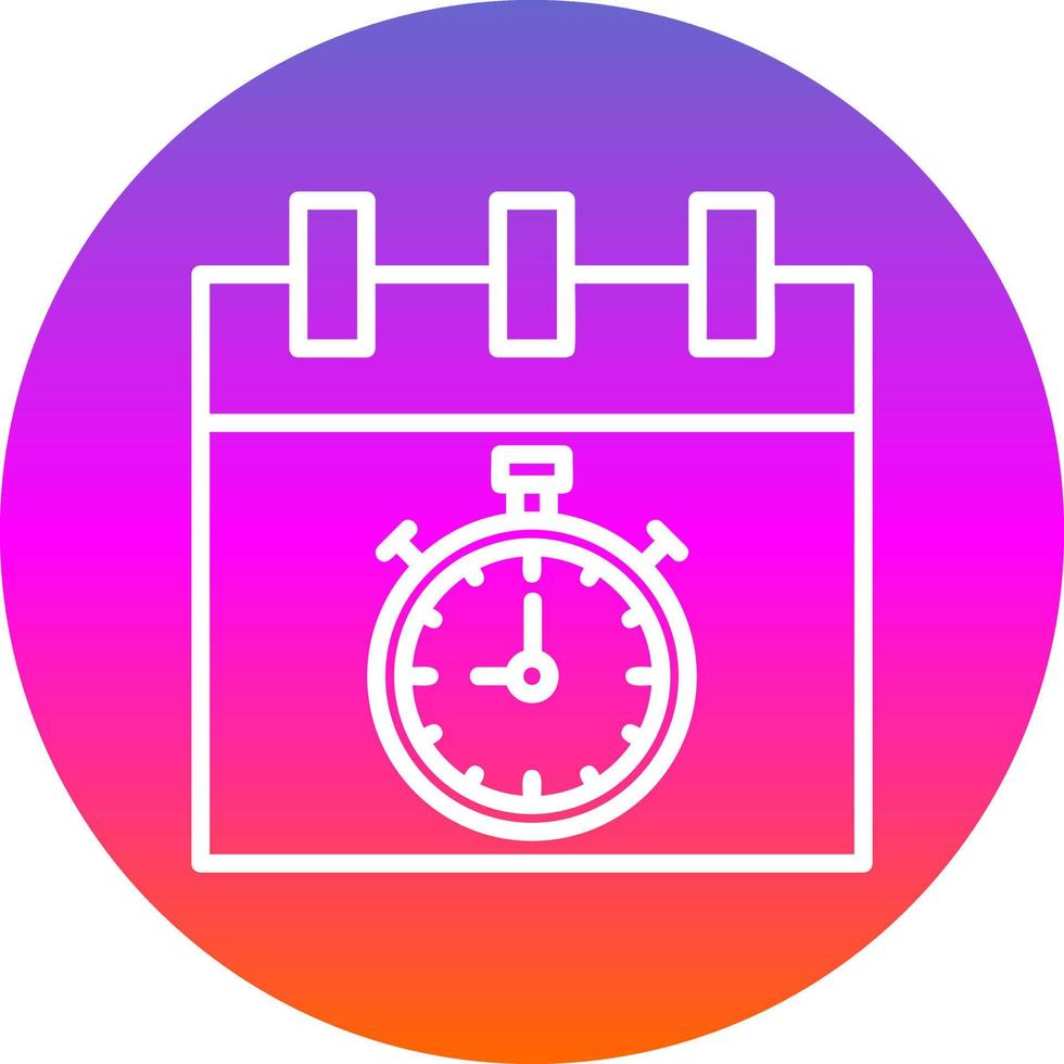 Timer Vector Icon Design