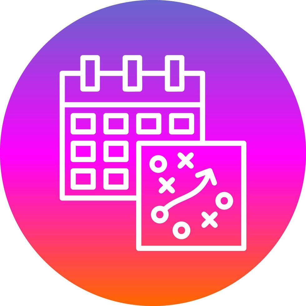 Strategy Vector Icon Design