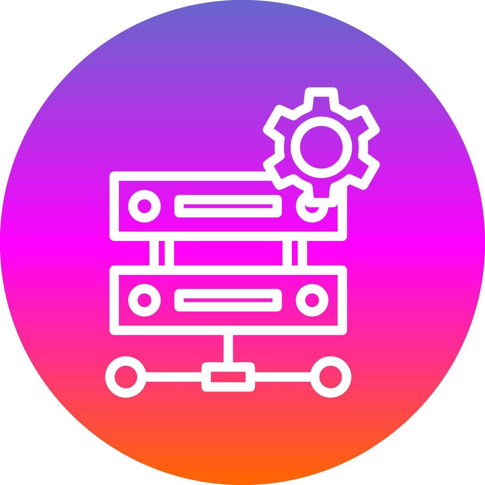 Data Management Vector Icon Design