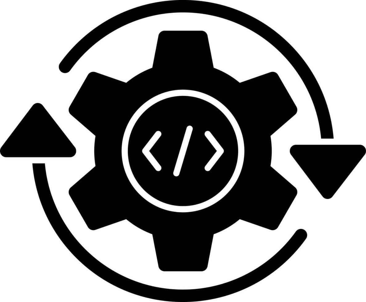 Continuous Integration Vector Icon Design