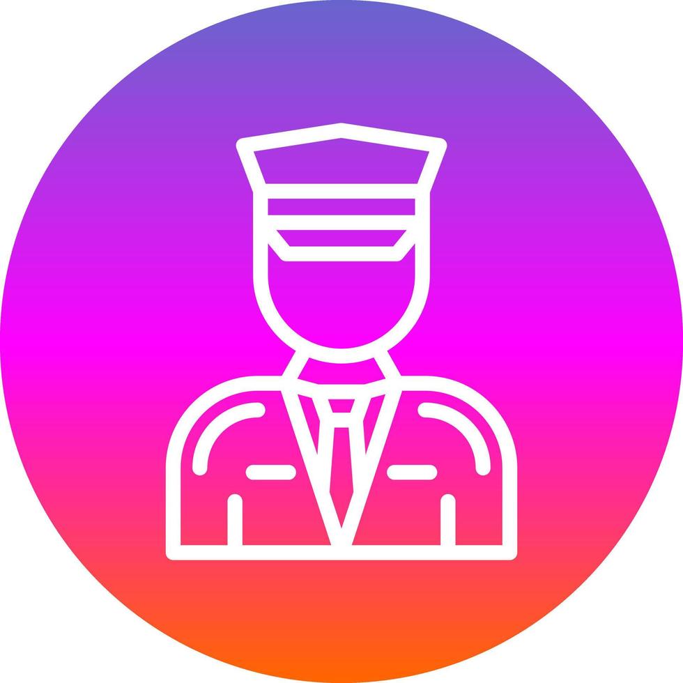 Pilot Vector Icon Design