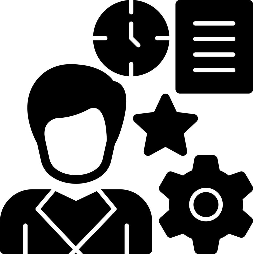 diseño de icono de vector de gerente de producto