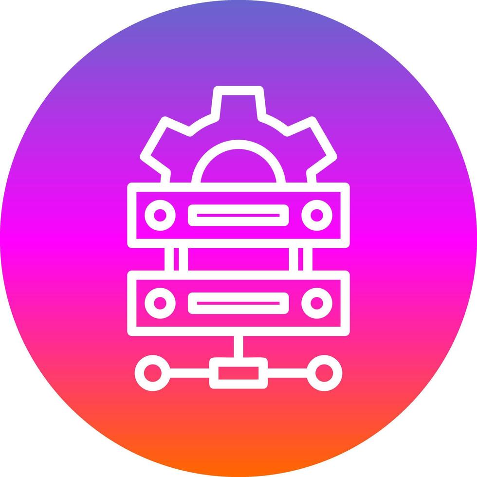 Database Vector Icon Design