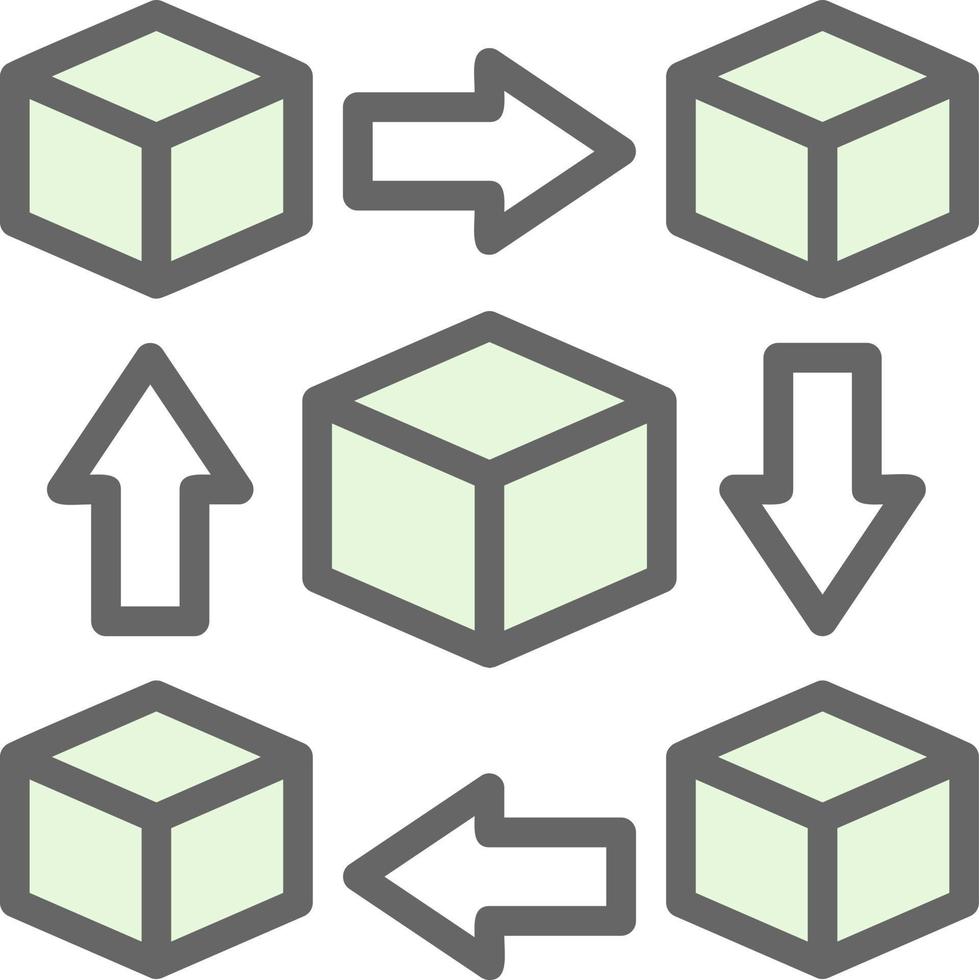 Blockchain Vector Icon Design
