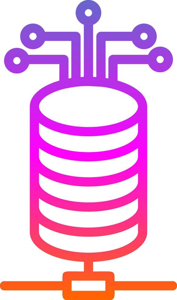 Big Data Vector Icon Design