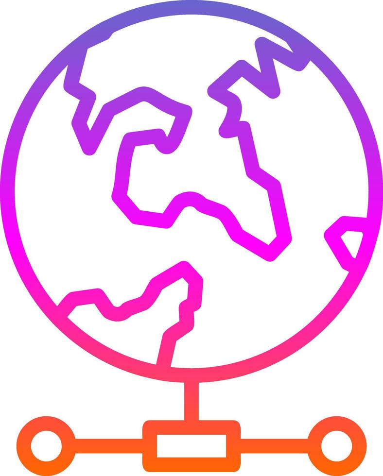 Globe Vector Icon Design