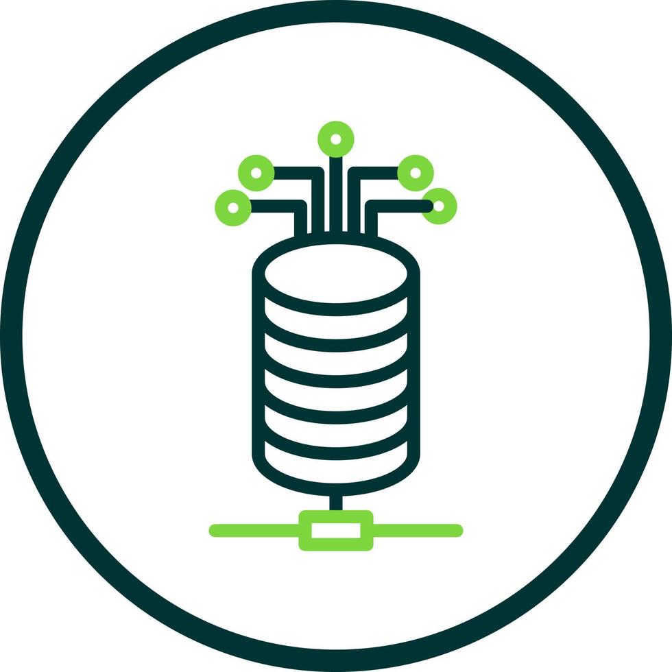 Big Data Vector Icon Design