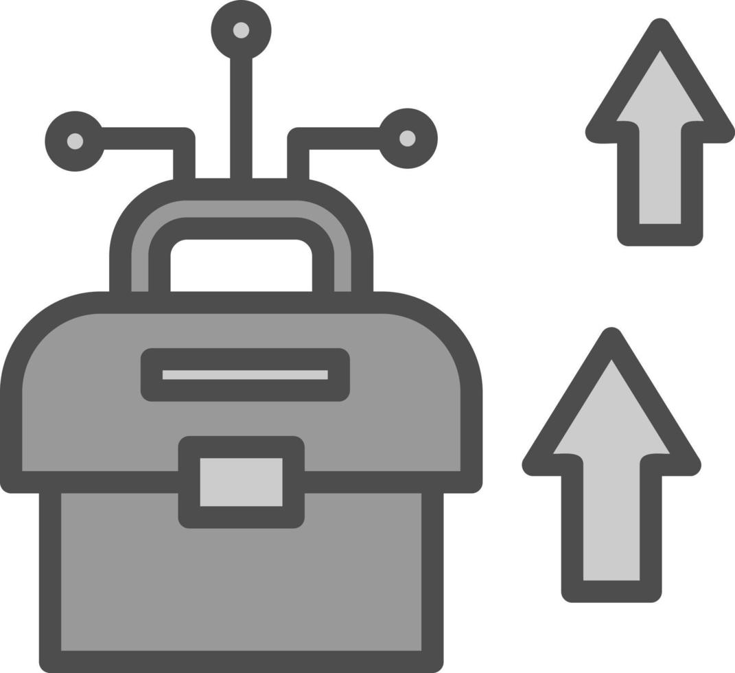 Business Growth Vector Icon Design