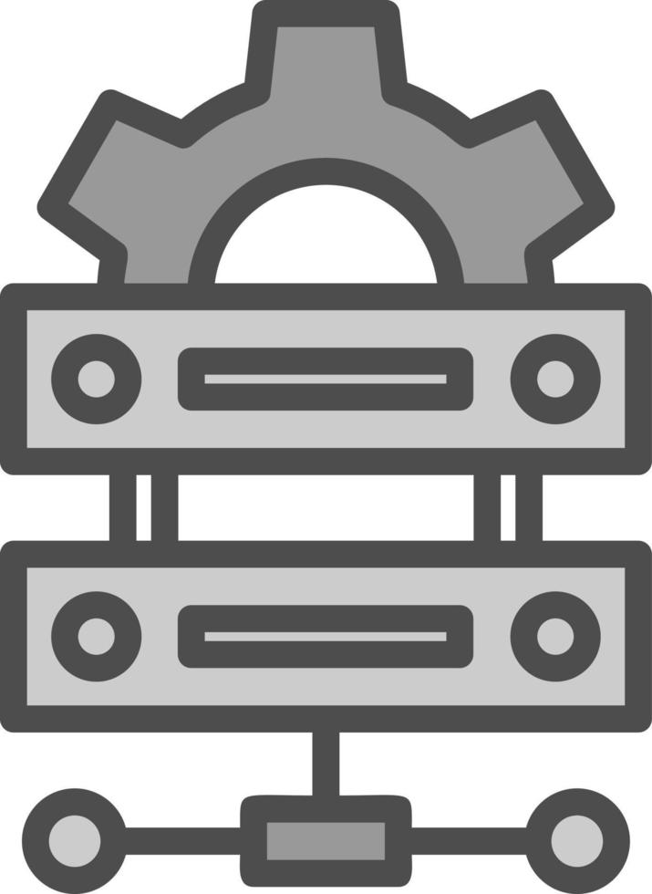 Database Vector Icon Design