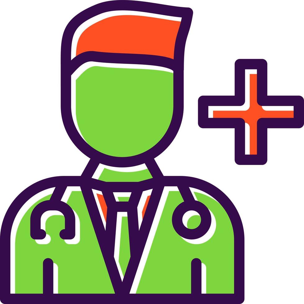 Doctor Vector Icon Design