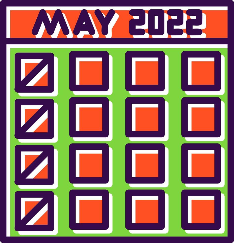 Balinese Pawukon Calendar Vector Icon Design