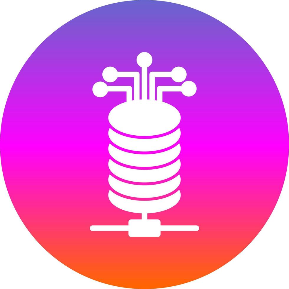 Big Data Vector Icon Design