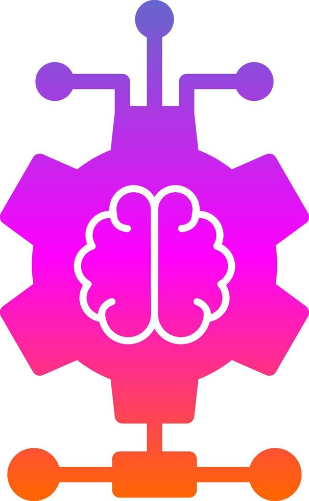 Deep Learning Vector Icon Design
