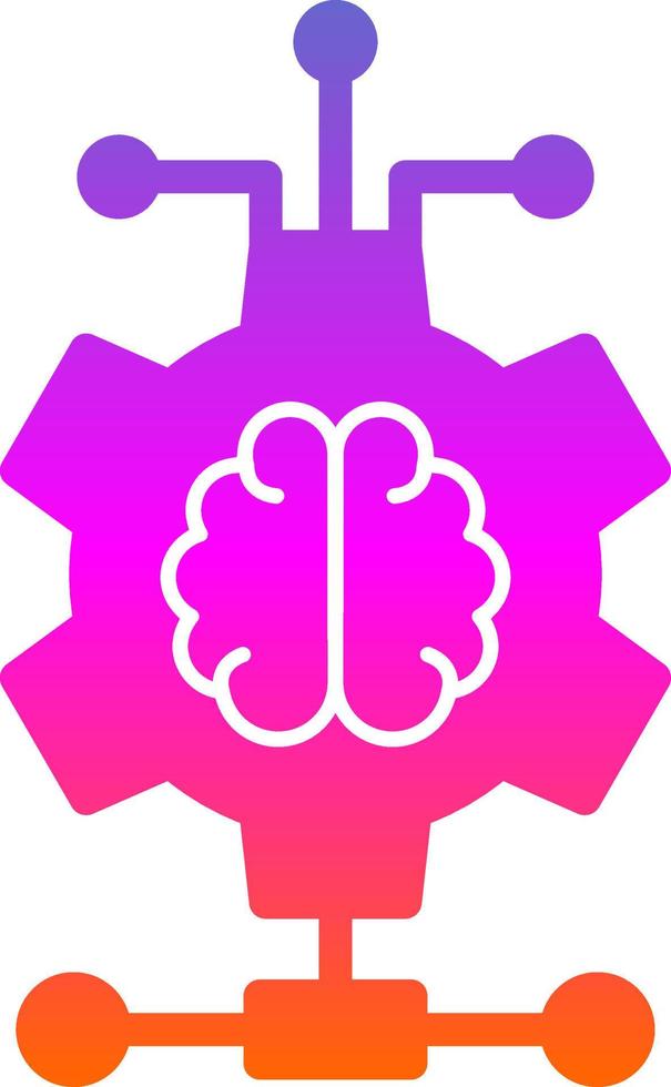 Deep Learning Vector Icon Design