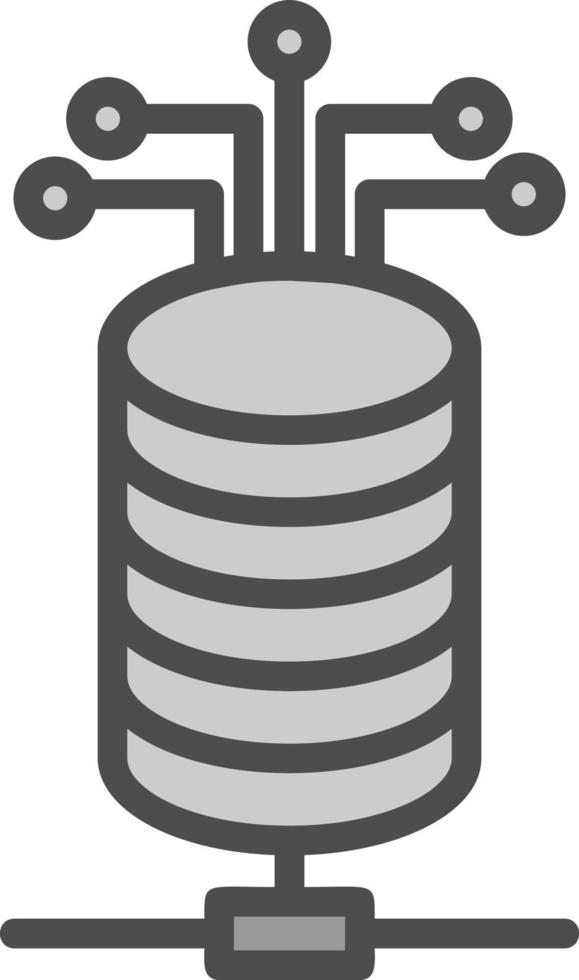 Big Data Vector Icon Design