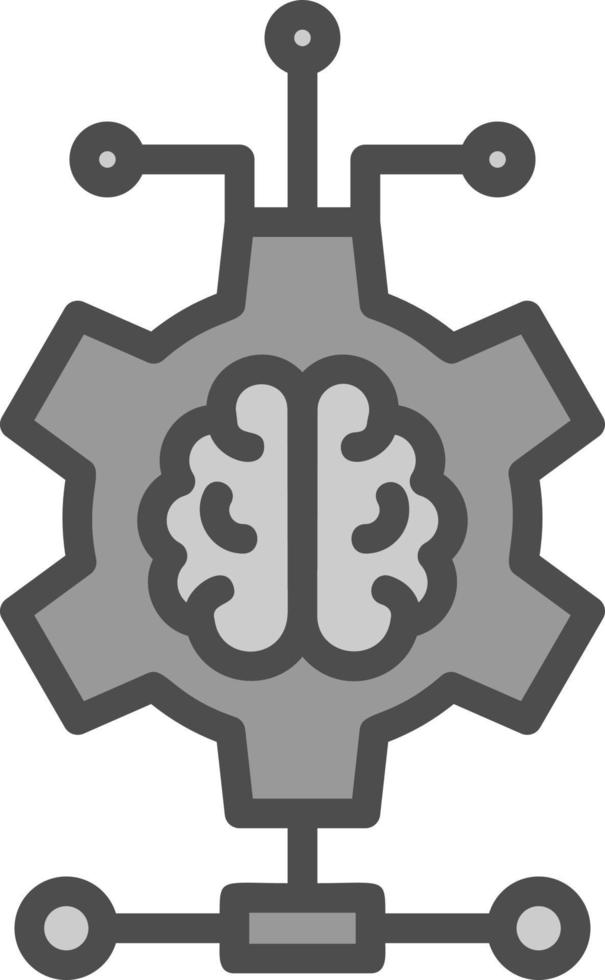 Deep Learning Vector Icon Design