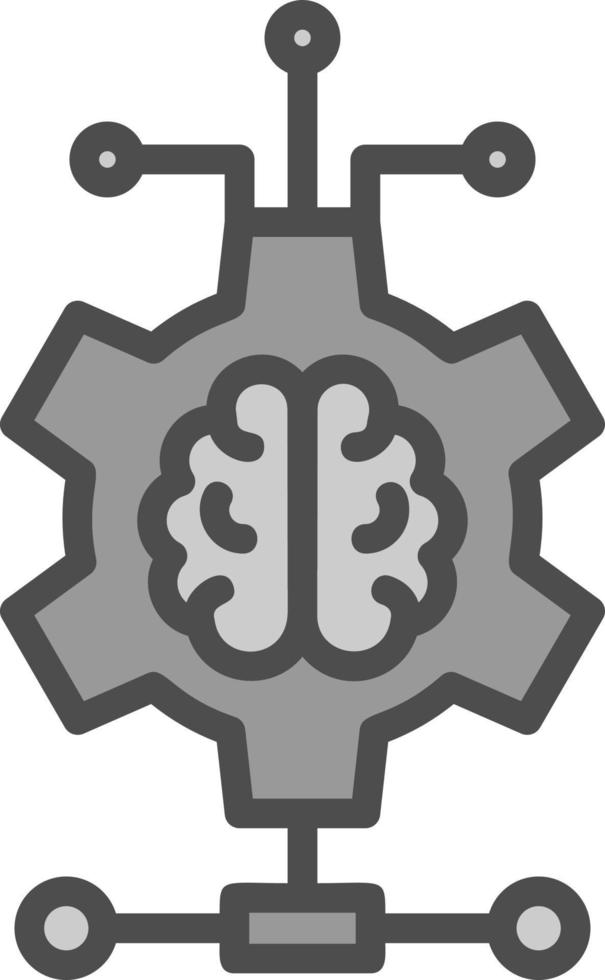 Deep Learning Vector Icon Design