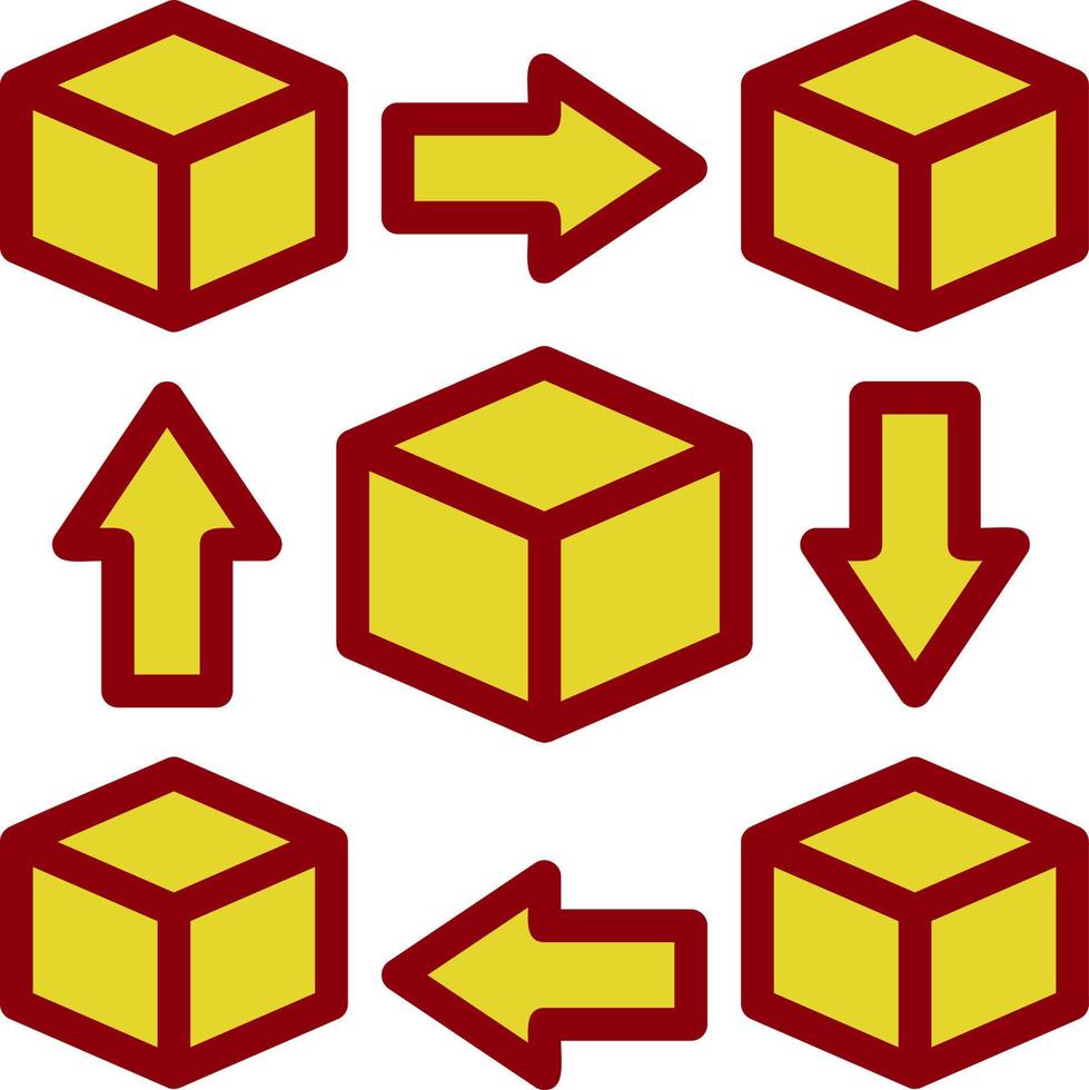 Blockchain Vector Icon Design