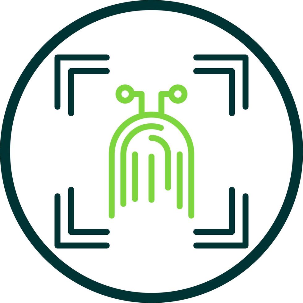 Biometrics Vector Icon Design