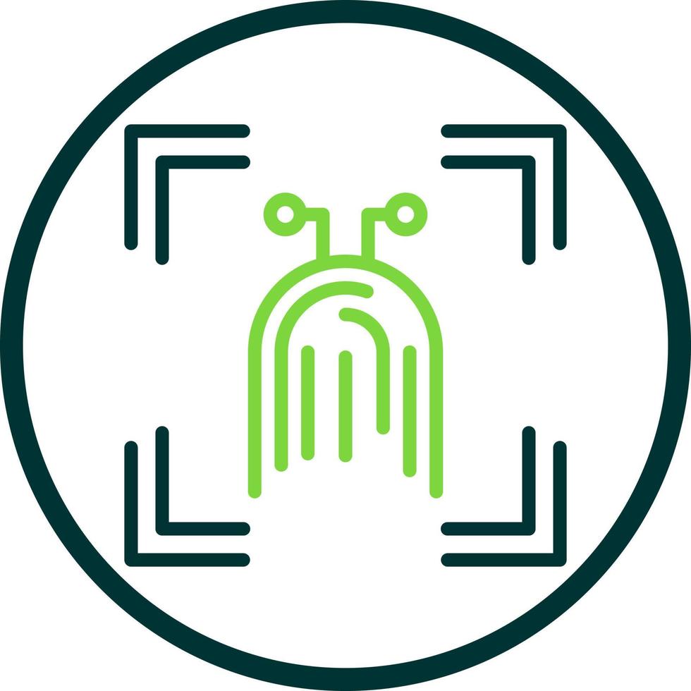 Biometrics Vector Icon Design