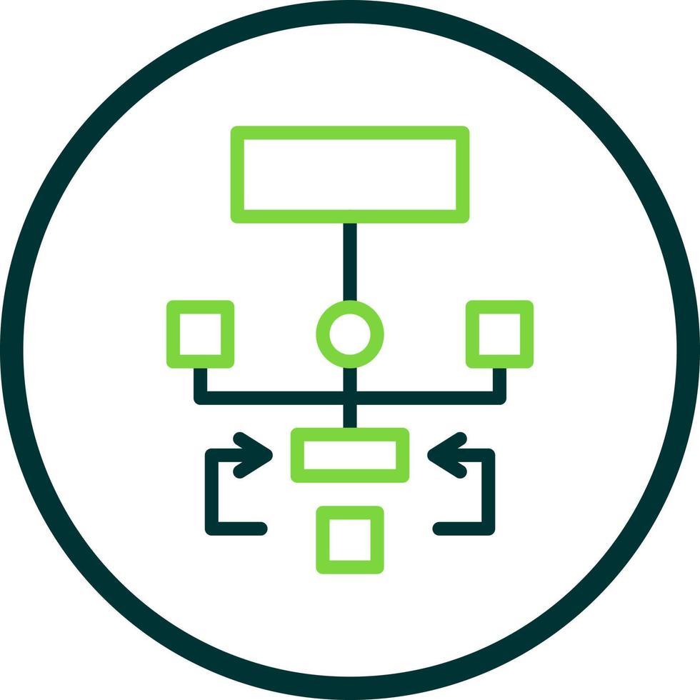 Algorithm Vector Icon Design