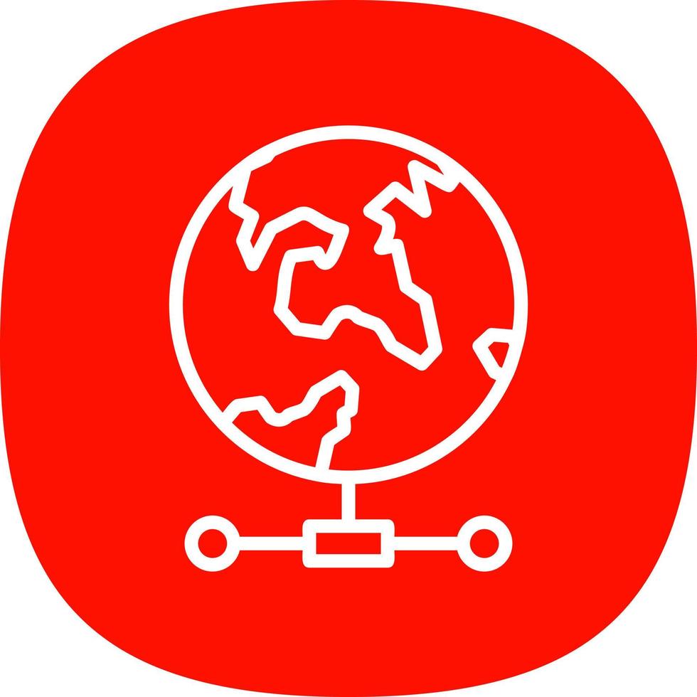 Globe Vector Icon Design