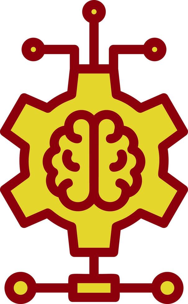 Deep Learning Vector Icon Design
