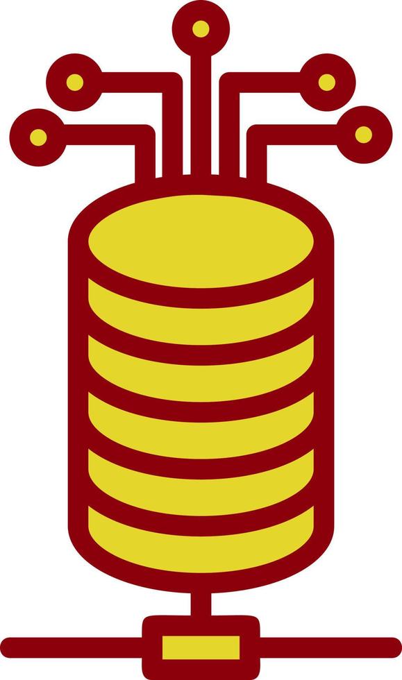 Big Data Vector Icon Design