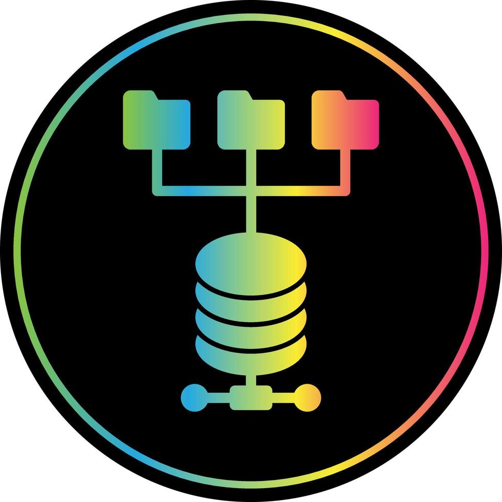 Data Source Vector Icon Design