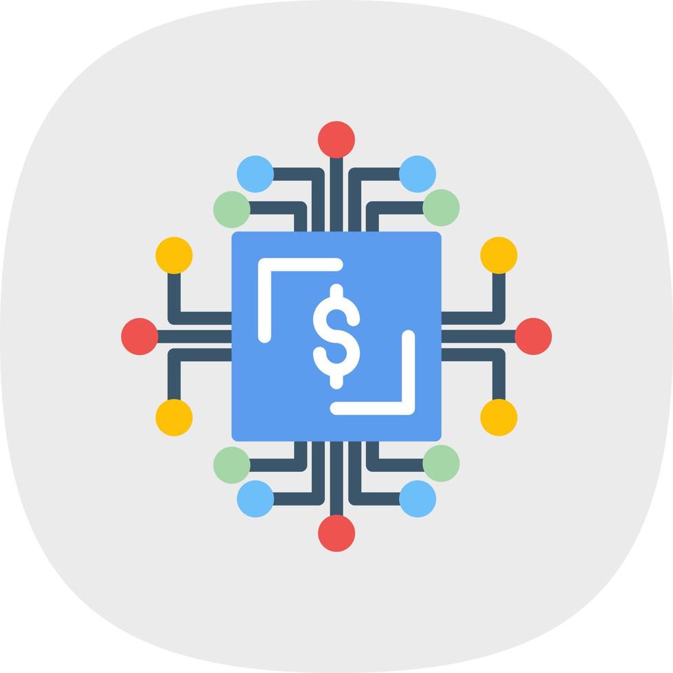 Data Concurrency Vector Icon Design