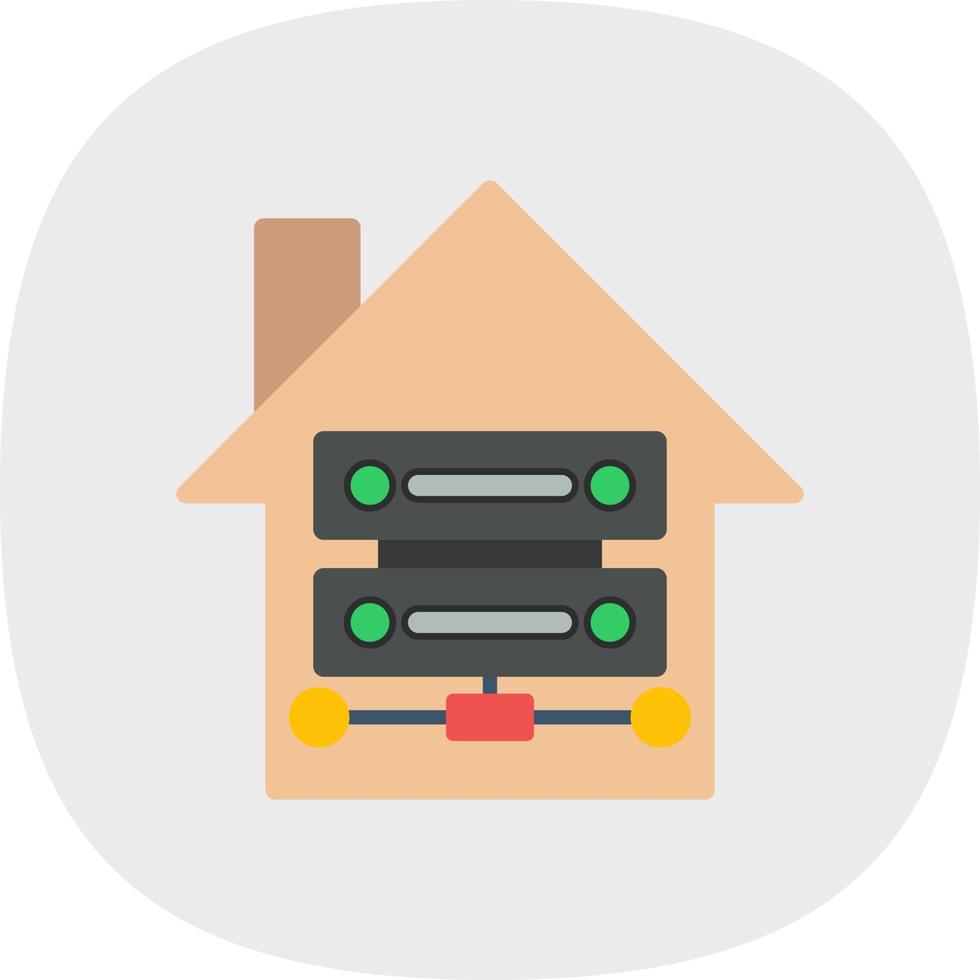 Data Warehouse Vector Icon Design