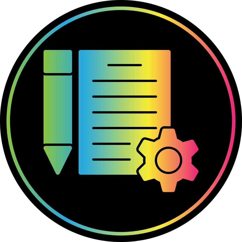 Create Content Vector Icon Design