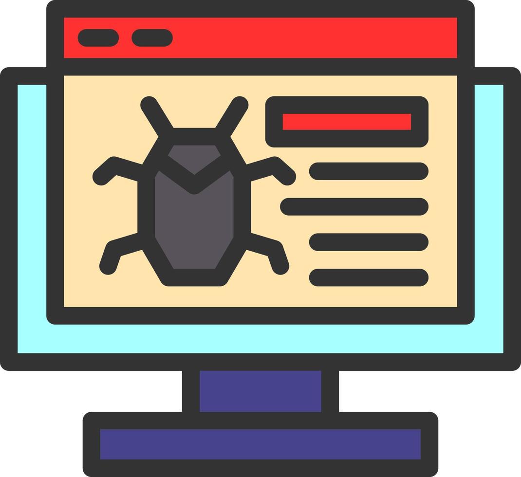 Crawler Vector Icon Design