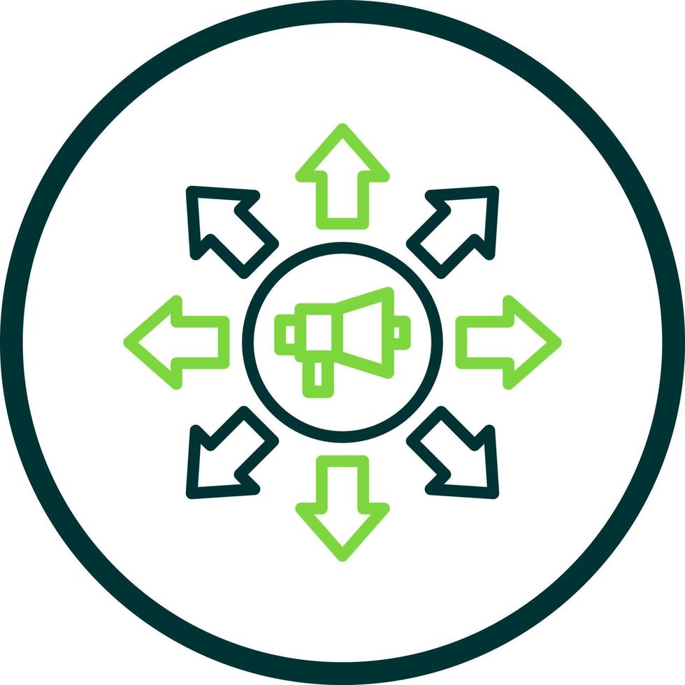 Advertising Submission Vector Icon Design