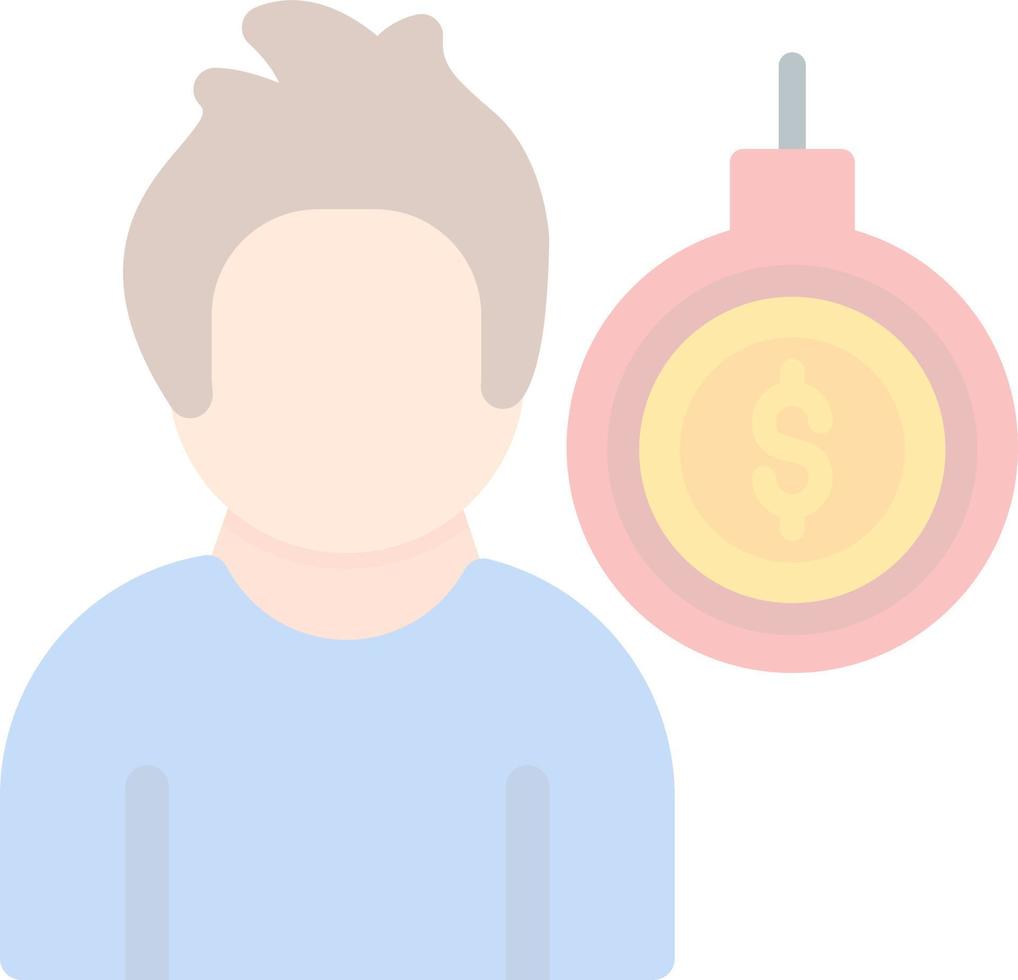 Debt Vector Icon Design