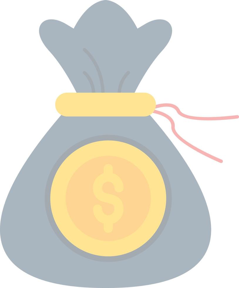 Money Bag Vector Icon Design