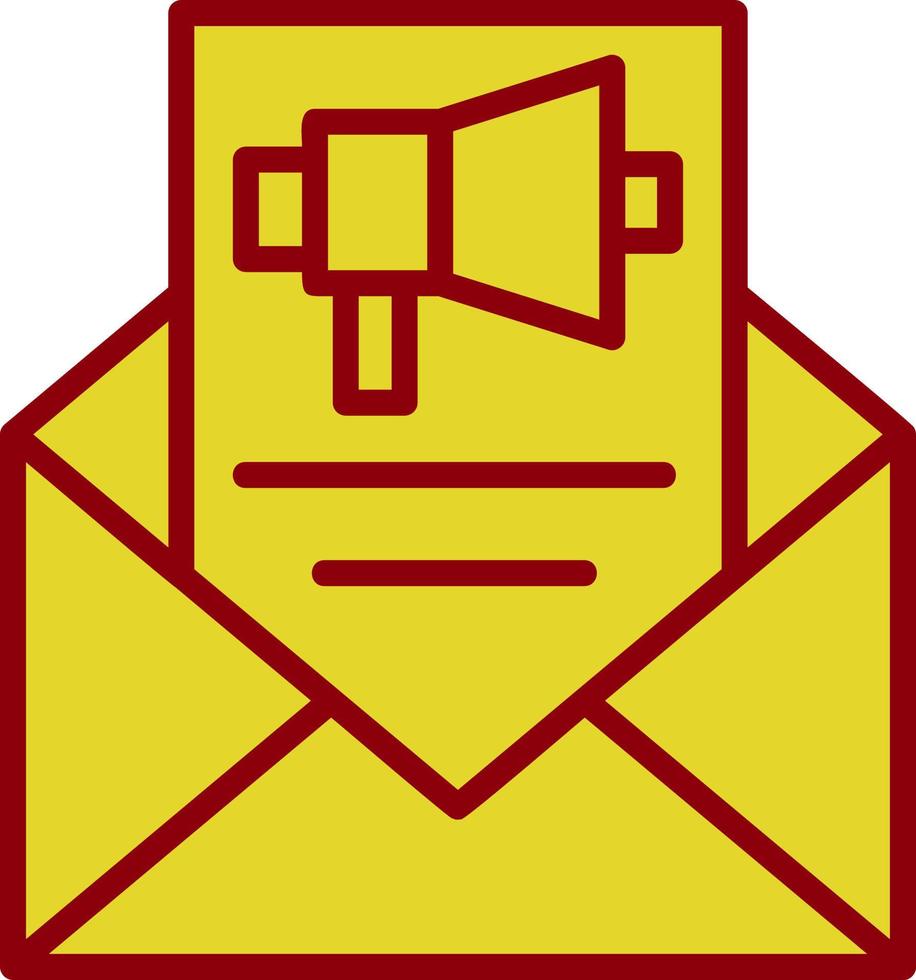 Email Marketing Vector Icon Design