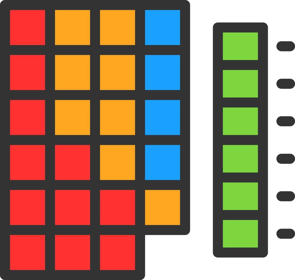 Heatmap Vector Icon Design